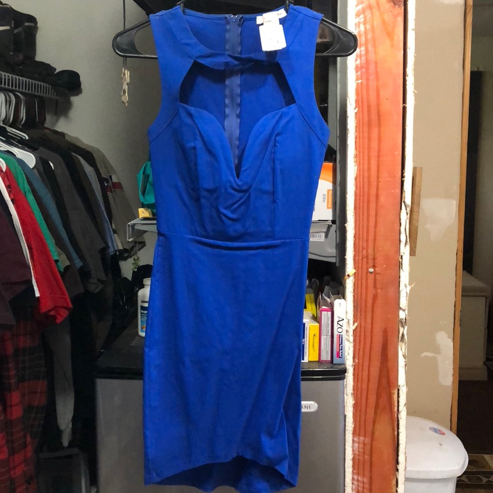 Blue dress